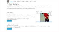 Desktop Screenshot of pelikansoftware.com